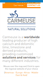 Mobile Screenshot of carmeuse.com