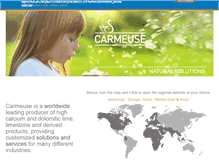 Tablet Screenshot of groupintranet.carmeuse.com